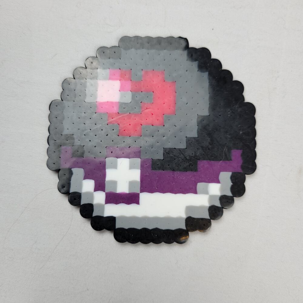 Annie's Pokeball Perler Bead Pixel Art